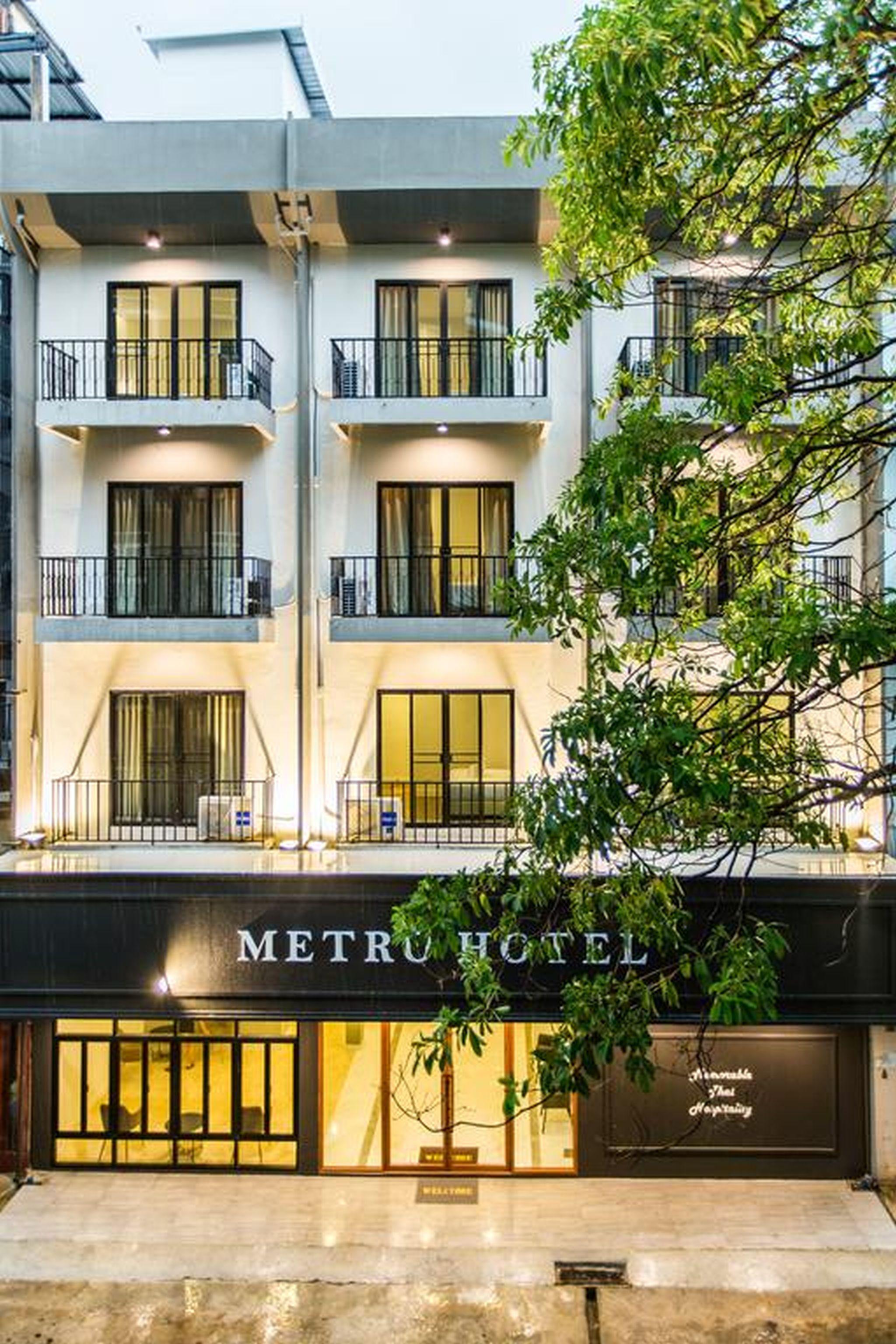 Metro Hotel Bangkok Exterior foto